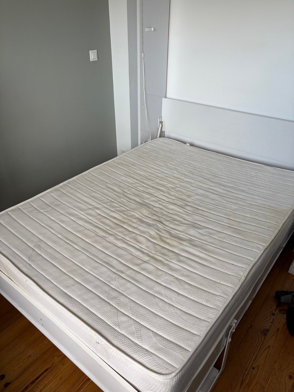 Matelas avant shampoing